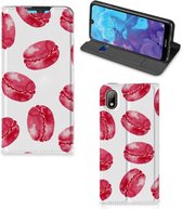 Huawei Y5 (2019) Flip Style Cover Macarons Pink