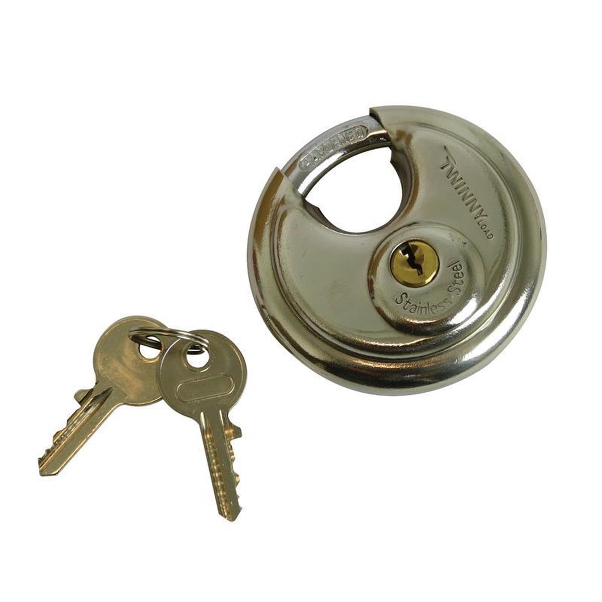 discusslot 70 mm zilver