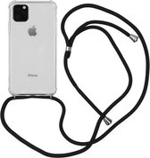 Telefoonhoesje transparant met zwart koord voor iPhone 11 Pro