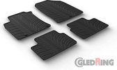 Gledring Rubbermatten passend voor Hyundai i30 2/2017- (T profiel 4-delig + montageclips)