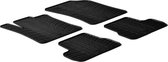 Gledring Rubbermatten passend voor Citroen C3 2010-10/2016 (T profiel 4-delig + montageclips)