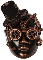 Steampunk Masker Brons