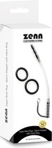 ZENN super penis plug met sperma stopper en eikelring