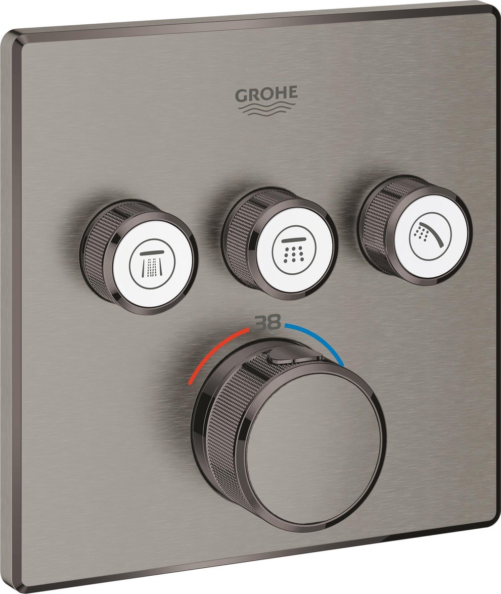 GROHE Grohtherm SmartControl Douchethermostaat - Hard Graphite - 29126AL0