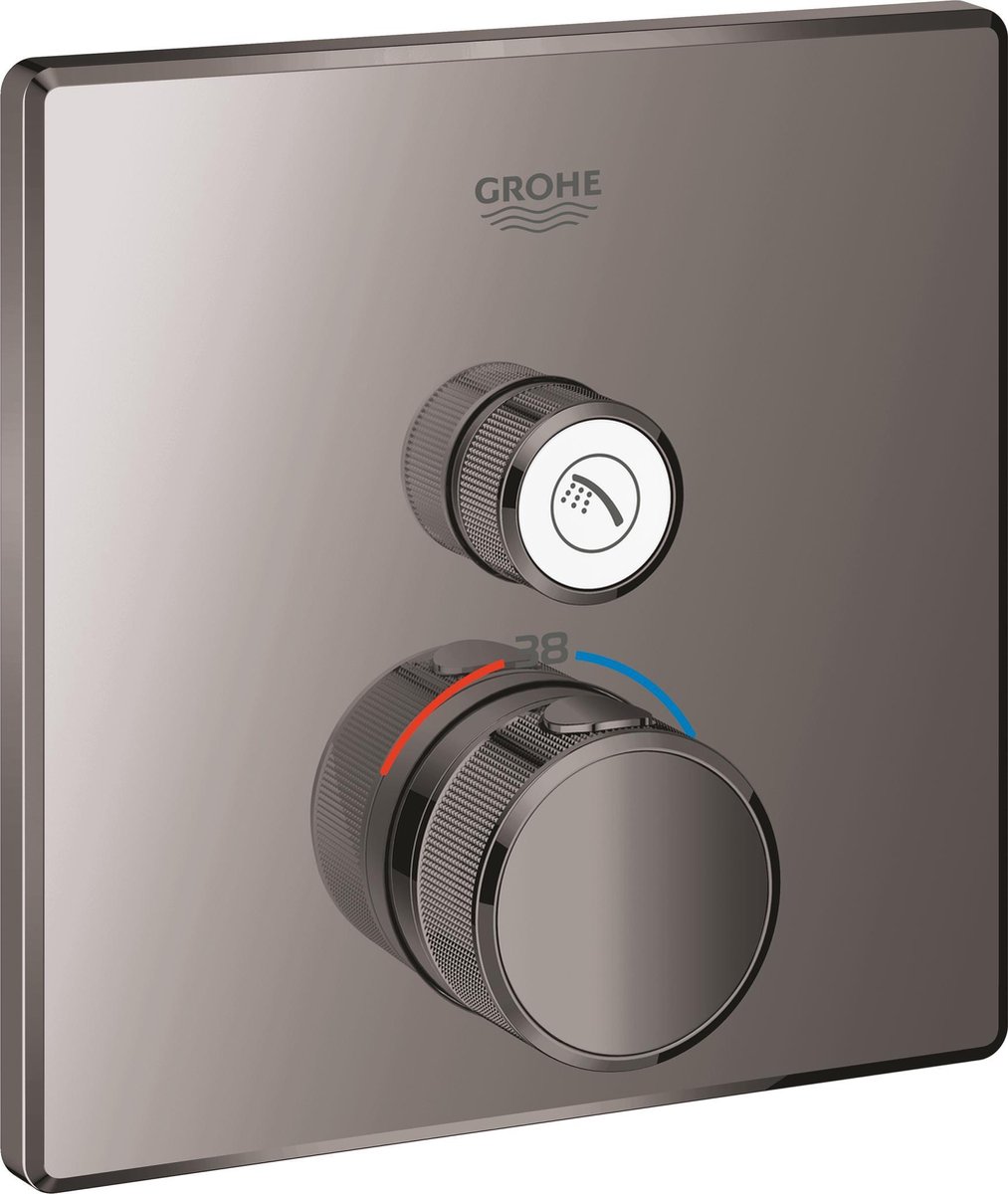 GROHE Grohtherm SmartControl Douchethermostaat - Hard Graphite - 29123A00