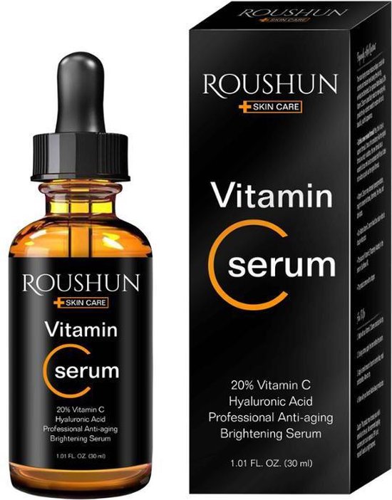 Roushun Vitamine C & Hyaluronzuur Serum – Huidverzorging – Vitamine C –  Alle huidtypes... | bol.com