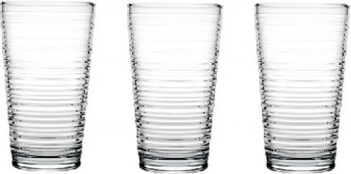 Pasabahce Granada - Waterglazen - Set van 3 - 345 ml