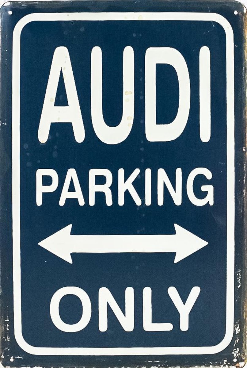 Audi parking only