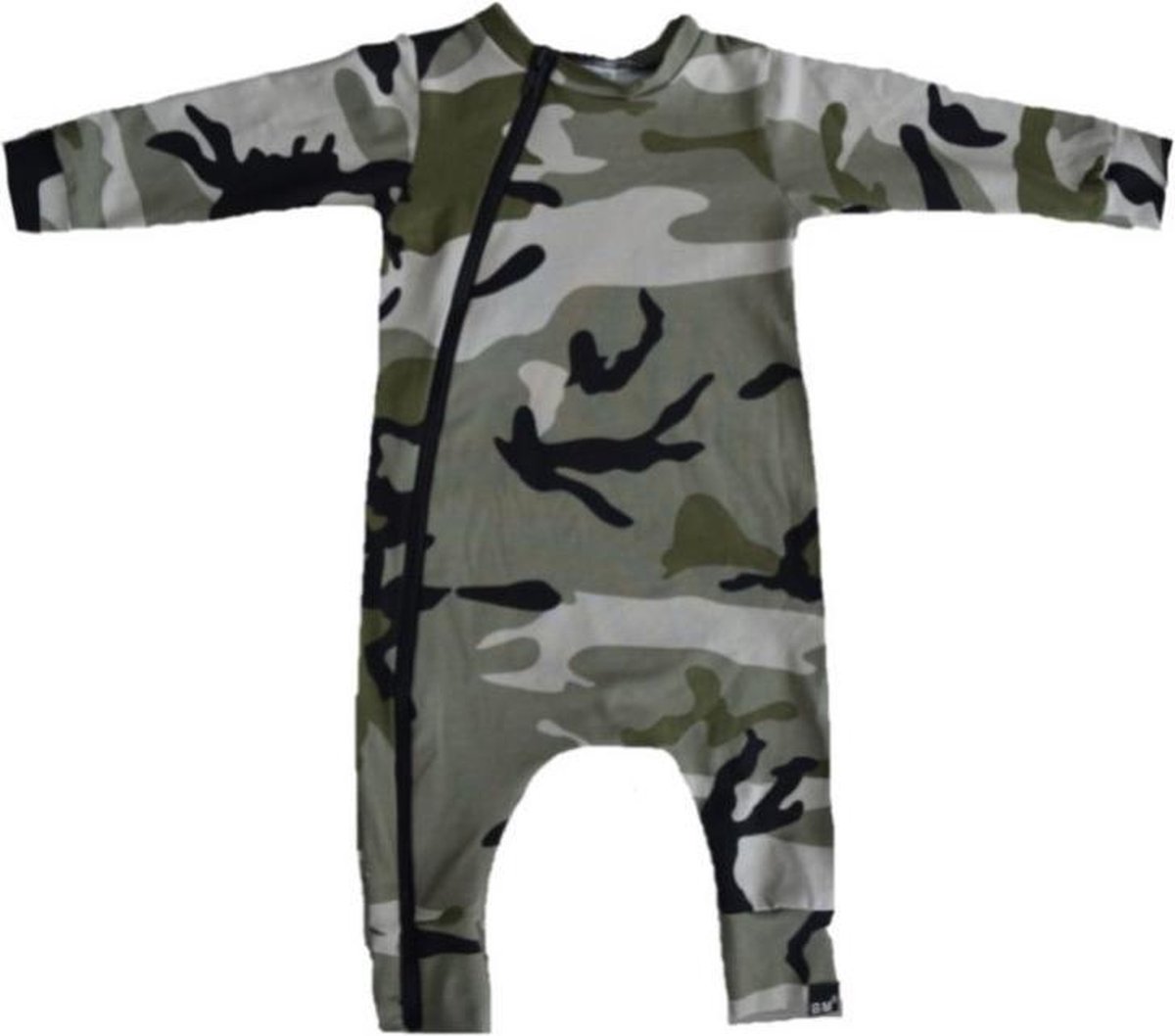 Leuk vinden pil Hond Camo groen onesie/ miltair/ boxpakje/ camouflage/ monochrome/ baby / kind/  unisex/... | bol.com
