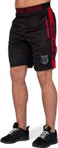 Gorilla Wear Shelby Shorts - Zwart/Rood - XXL