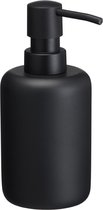 Luxe zeepdispenser Zwart mat - Ø 7,3 x 16,7 cm - zwart - Toilet - badkamer