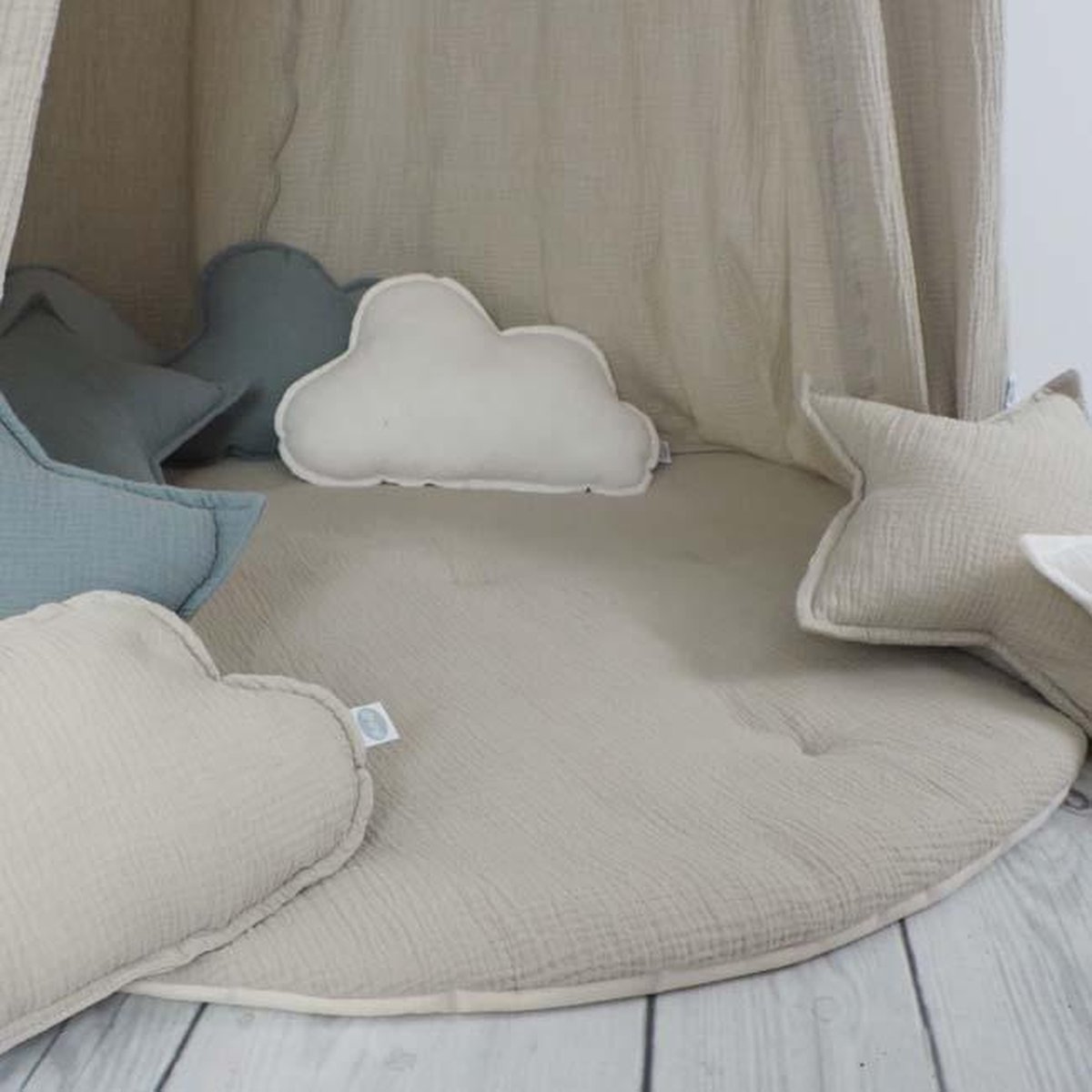 Wolkenzachte Speelmat Baby 170x120x2,5cm, Safari Dieren – Kinderkamer Speelkleed met Hoogwaardig Memory-schuim – Speelmat Schuim met Antislip – Speelkleed Baby, Kindertapijt, Tatami Mat