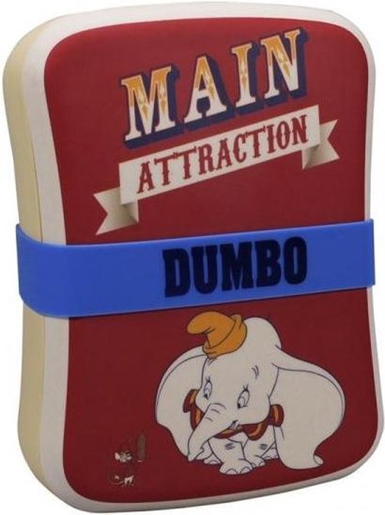 DISNEY Dumbo Bamboo Lunch Box Main Attraction