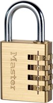 Master Lock Combinatiehangslot geel 40 mm aluminium 604EURD