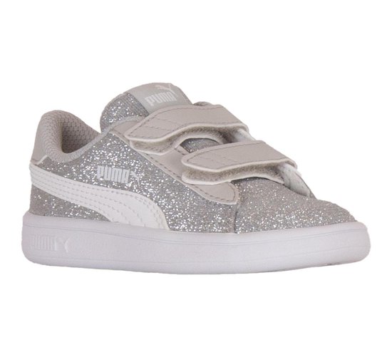 Puma Sneakers - Maat 24 - Meisjes - zilver/wit bol.com
