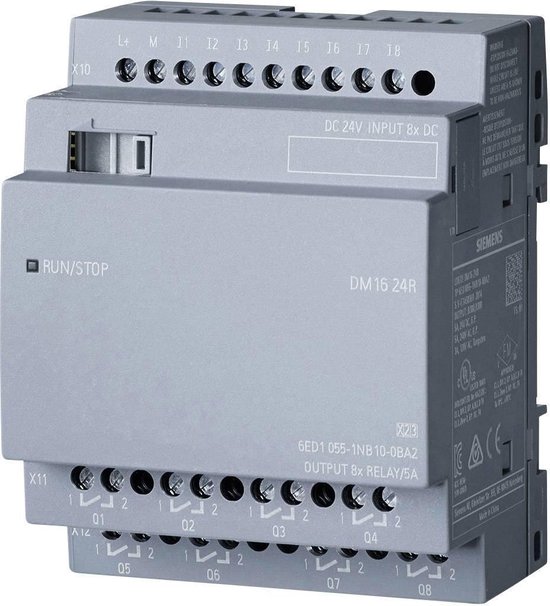 Siemens LOGO PLC digitale in- en uitgangsmodule - 6ED10551NB100BA2 - E35RK