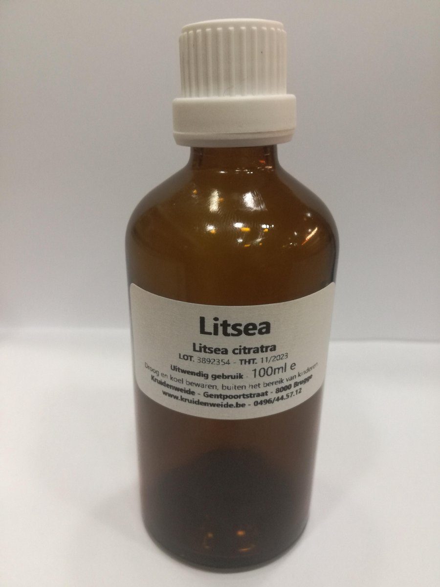 Goedkoopste Kruidenweide Litsea olie 100 - 100 ml - Etherische olie