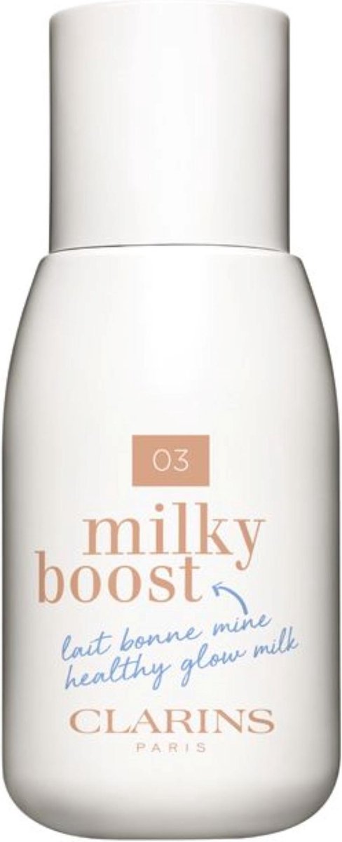 Clarins Milky Boost Foundation - 03 Milky Cashew - 50 ml