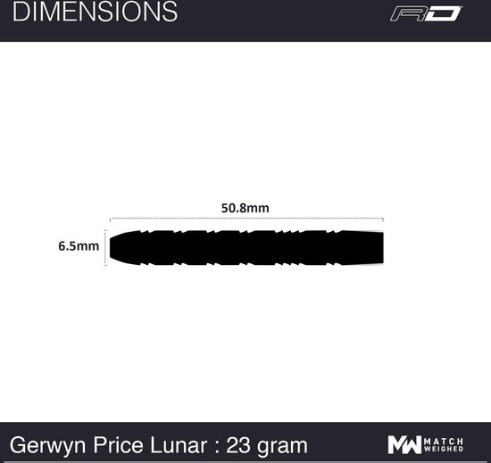 Thumbnail van een extra afbeelding van het spel Gerwyn Price 90% Lunar - 23 Gram