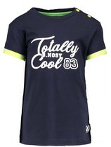 B.Nosy Jongens T-shirt - Oxford blue - Maat 80
