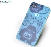 Rock Cover Mr. Rock Light Blue Apple iPhone 4/4S