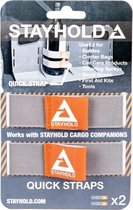 Stayhold Quick-straps Ceinture Élastique 25 Cm 2 Pièces