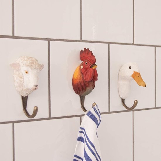 Ophanghaak eekhoorntjesbrood - hout - Webshop
