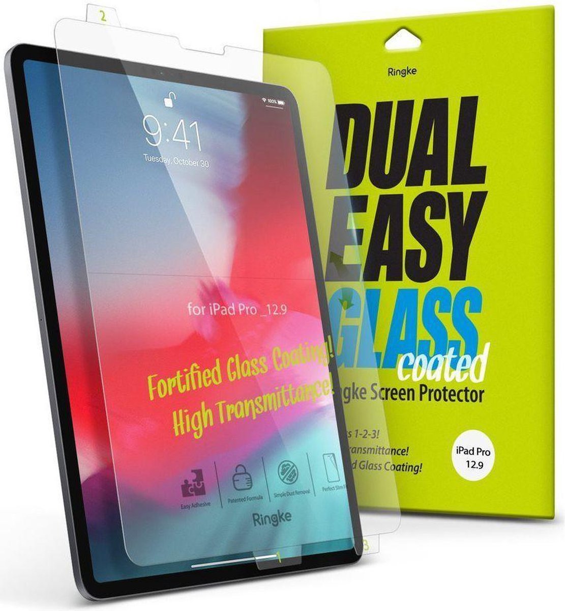 Ringke DualEasy Anti-Stof Screen Protector Apple iPad Pro 12.9 (2018)
