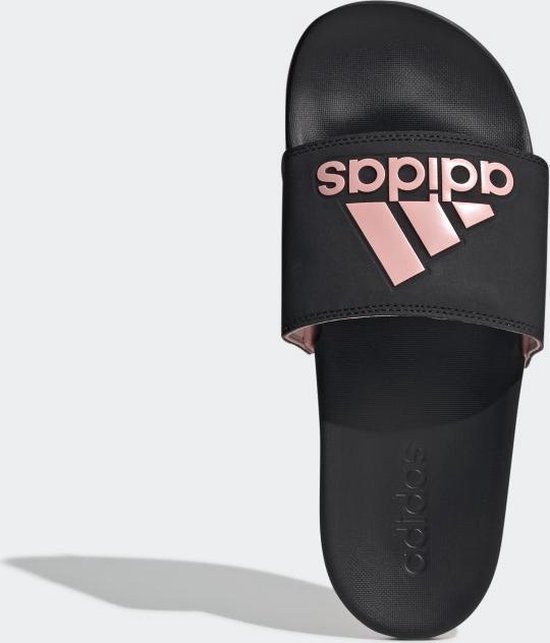 adidas - Adilette Comfort - Damesslipper - 39 - Zwart | Bestel nu!