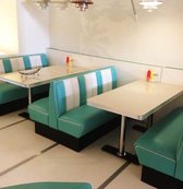 Bel-Air Retro Diner Set Turquoise