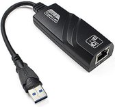 USB 3.0 Gigabit Ethernet Adapter - RJ45/Internet/LAN/Netwerk Adapter/Hub/WLAN - Geschikt Voor Windows PC/Apple Mac/Macbook