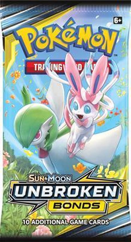 Thumbnail van een extra afbeelding van het spel Pokémon Sun & Moon: Unbroken Bonds Boosterpack (en)