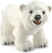 Folkmanis Handpop Ijsbeer / Polar Bear Cub, Dier, 1 stuk(s)