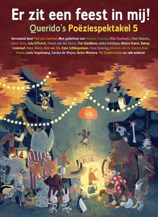 Querido's poeziespektakel 5 - Er zit een feest in mij - cover