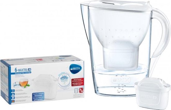 BRITA fill & enjoy Marella Cool Water carafe filtrante - 7 filtres maxtra +  - Blanc | bol.com