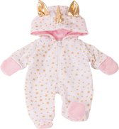 Götz Basic Boutique, onesie "Unicorn", babypoppen 42-46 cm