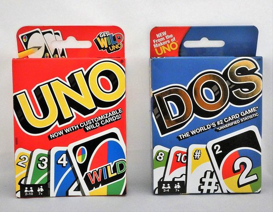 UNO DOS JEU DE CARTE