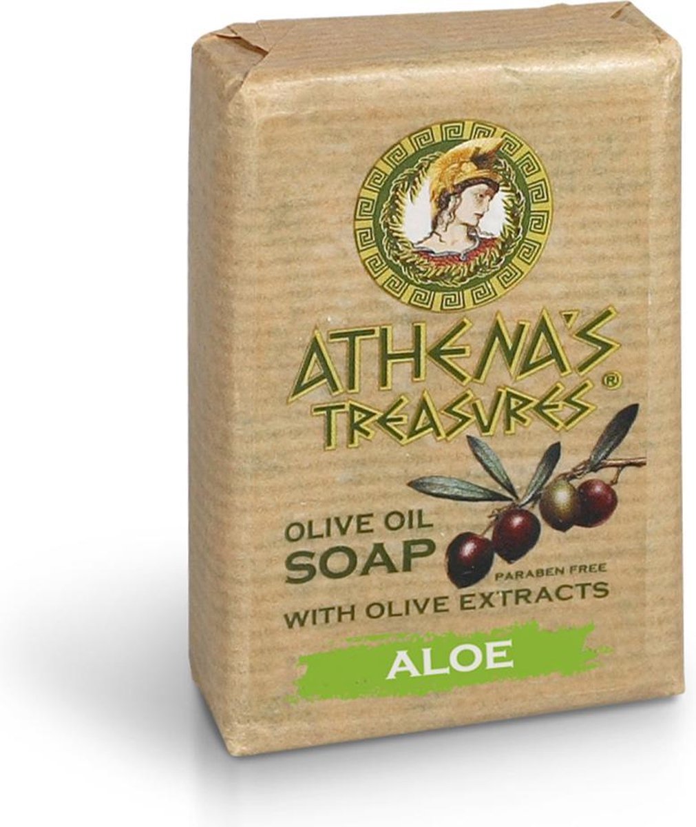 Goedkoopste Pharmaid Athena’s Treasures Olijfolie Zeep met Aloë Vera – Natuurlijke Hydratatie & Verzachting voor Gezicht en Lichaam (100g