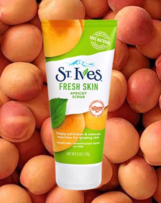St Ives Invigorating Apricot Face Scrub Fresh - St IVES