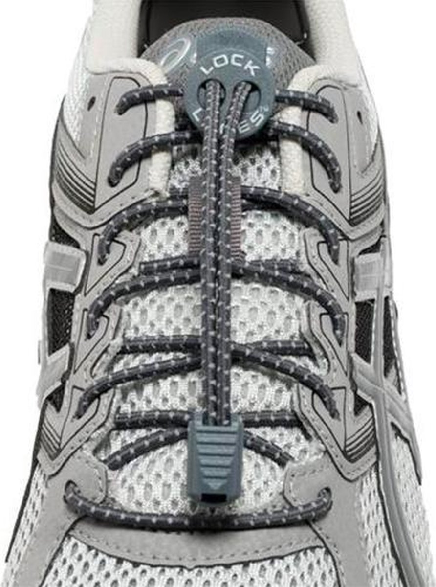 Lock Laces Reflecterend - Elastische schoenveters - Hardlopen
