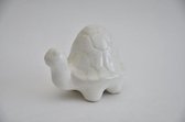 Figuren - Ceramic Turtle 12.5x9x10cm White