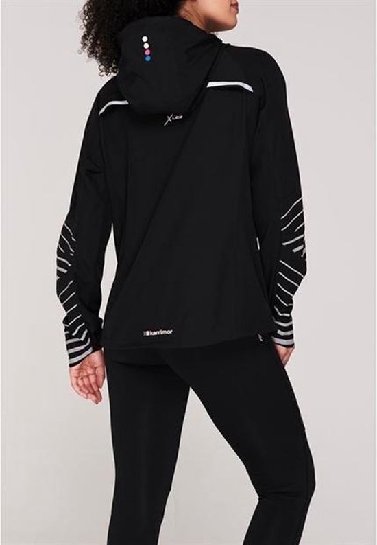 Karrimor X-Reflective Hardloop Jas - Dames - Zwart - S | bol.com