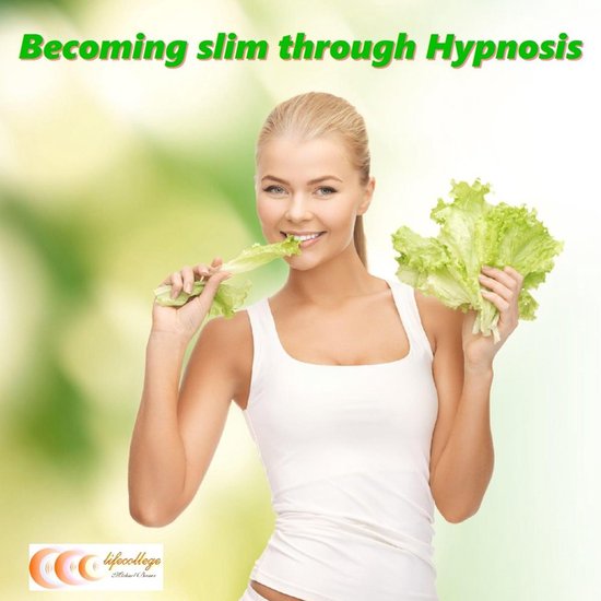 Becoming slim through hypnosis - cover