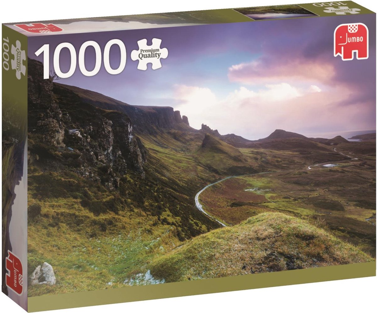 Jumbo Premium Collection Puzzel Trotternish Ridge Schotland - Legpuzzel - 1000 stukjes