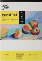 Mont Marte® A3 Pastelpapier 4 kleuren 180 grams - 12 vel A3