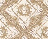 KLASSIEK BEHANG | Design - beige bruin brons - A.S. Création Versace 3