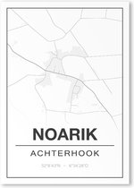 Poster/plattegrond NOARIK - 30x40cm