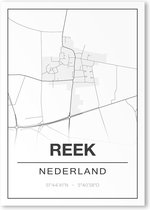 Poster/plattegrond REEK - 30x40cm