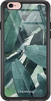 iPhone 6/6s hoesje glass - Jungle | Apple iPhone 6/6s case | Hardcase backcover zwart