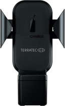 Terratec ChargeAir All Car Mobiele telefoon/Smartphone, Smartwatch Zwart Actieve houder